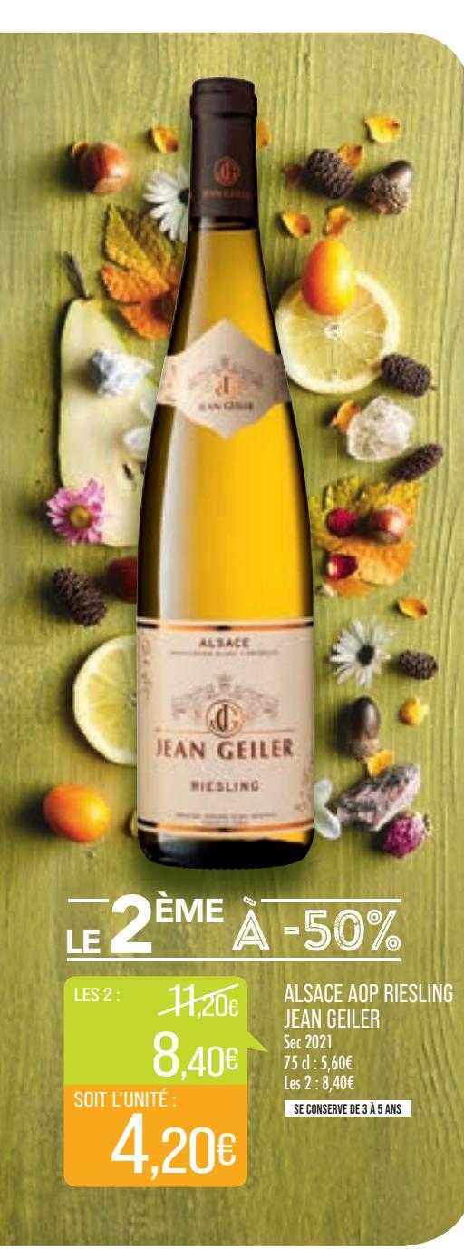 alsace aop riesling jean geiler sec 2021