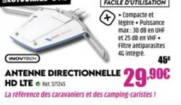 antenne directionnelle hd lte