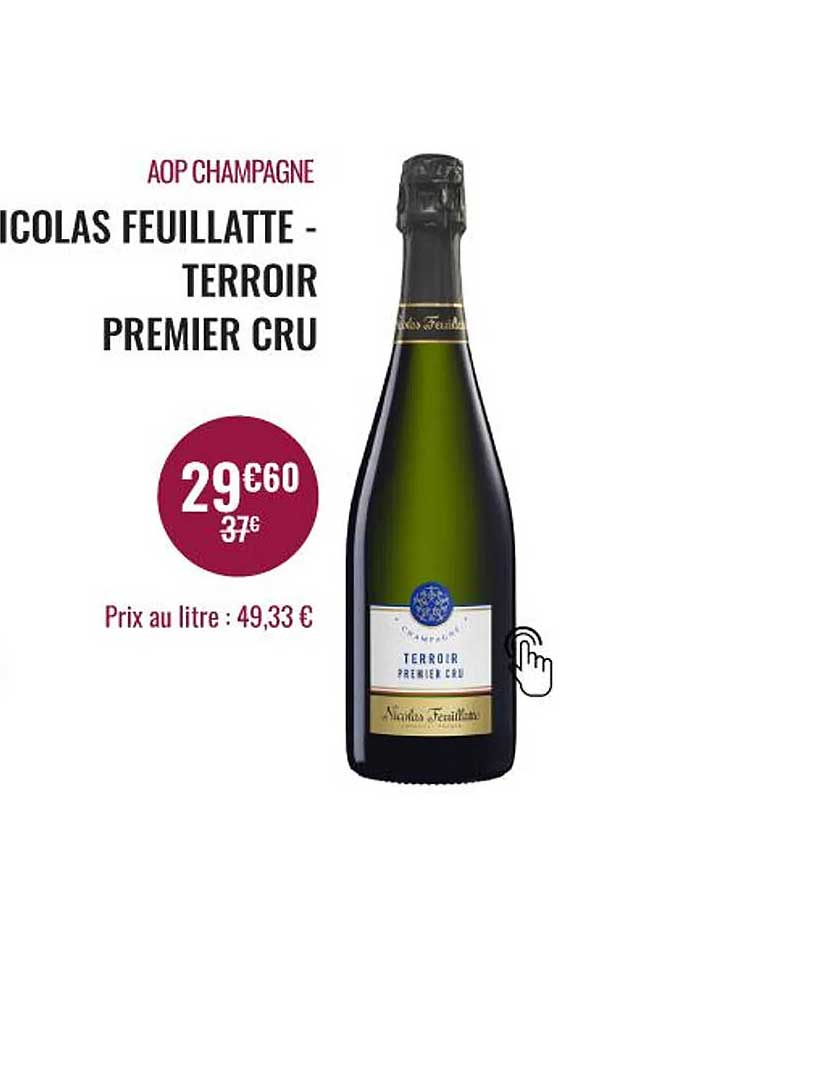 aop champagne nicolas feuillatte - terroir premier cru