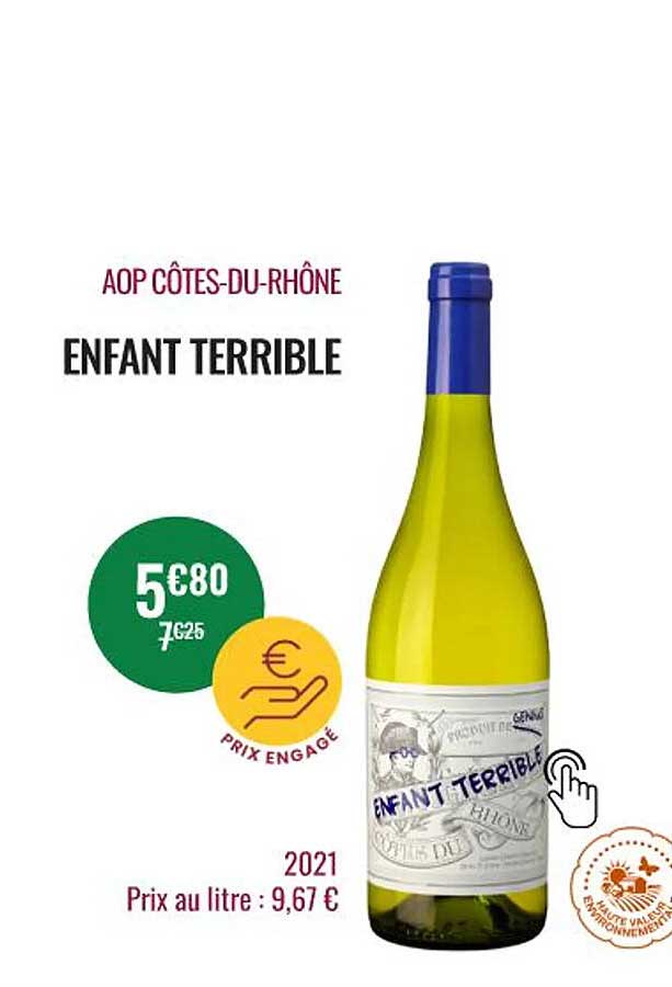 aop côtes-du-rhône enfant terrible