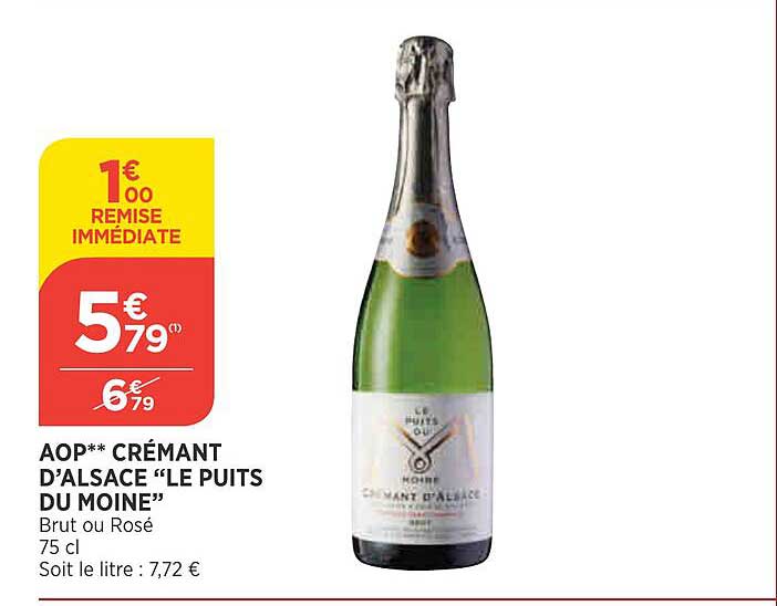 Aop Crémant D'alsace "le Puits Du Moine"