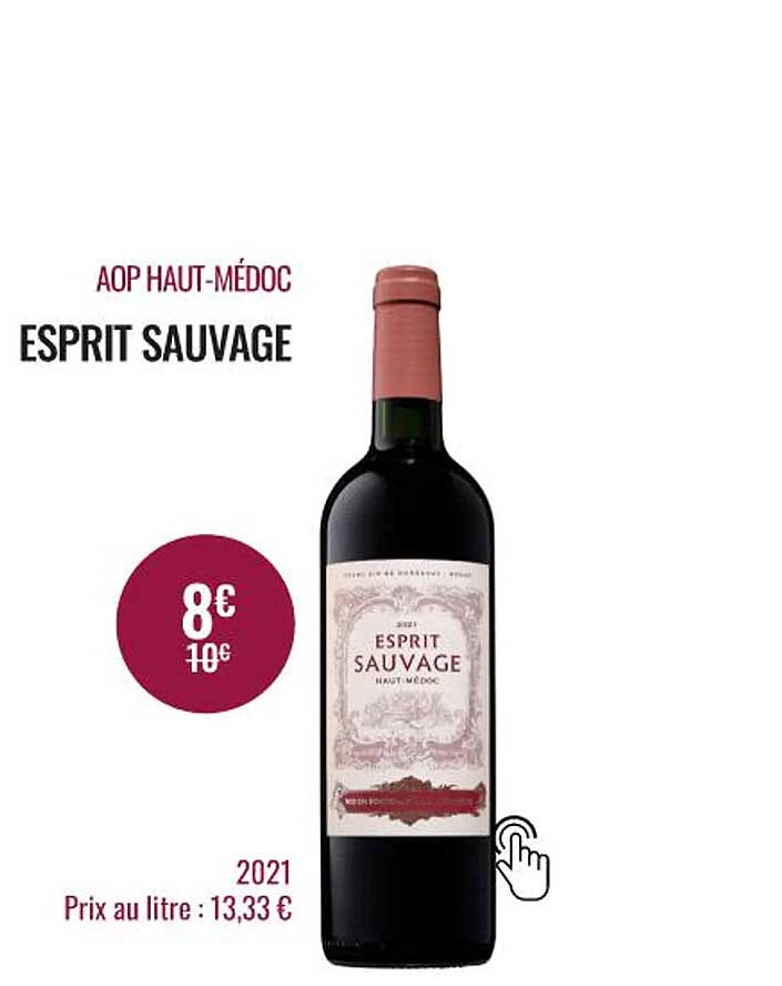 aop haut-médoc esprit sauvage 2021
