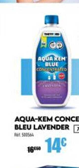 aqua-kem concentré bleu lavender