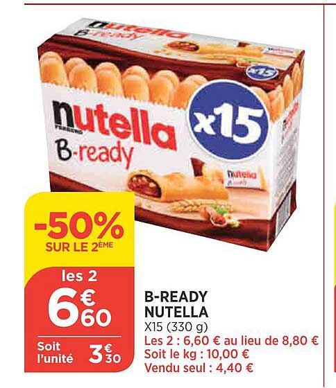 b-ready nutella