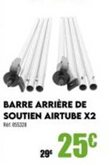 barre arrière de soutien airtube x2