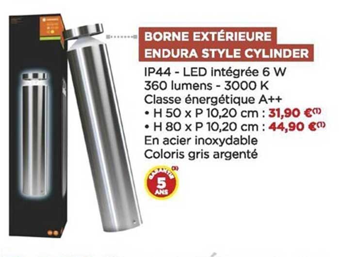 borne extérieure endura style cylinder