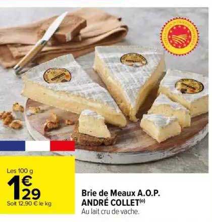 brie de meaux a.o.p. andré collet
