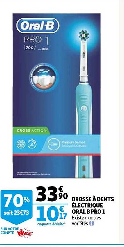 brosse à dents électrique oral b pro 1