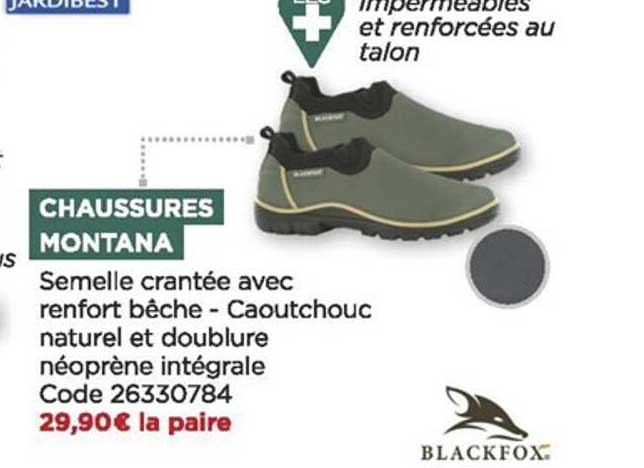chaussures montana blackfox