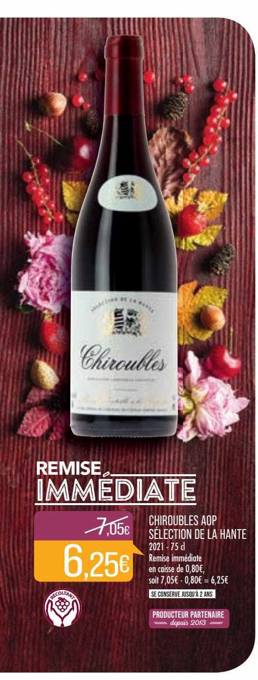 chiroubles aop sélection de la hante 2021