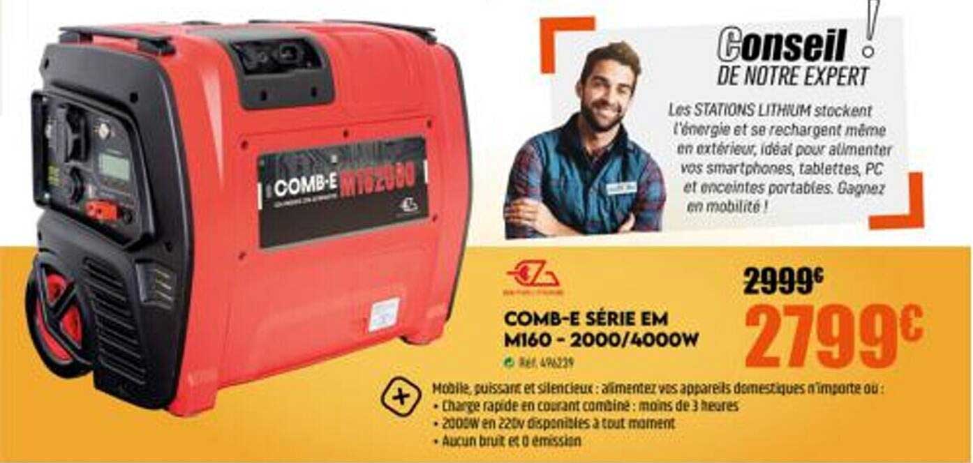 comb-e série em m160-2000-4000w