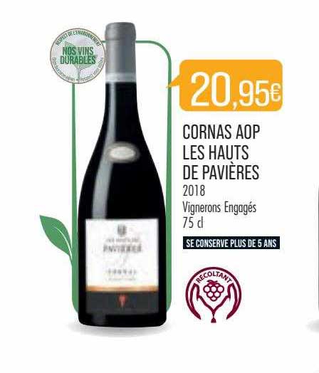 cornas aop les hauts de pavières 2018