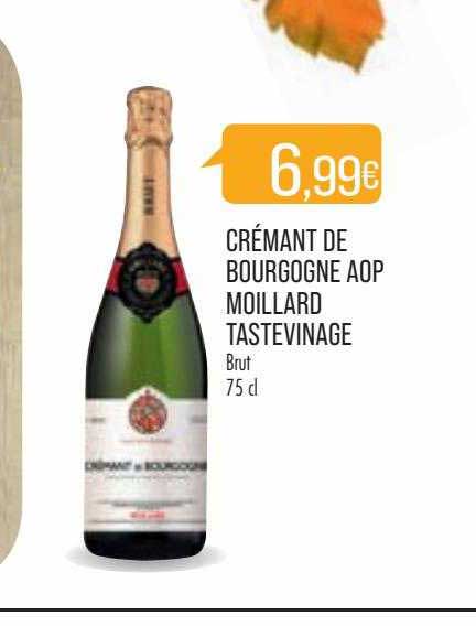 Crémant De Bourgogne Aop Moillard Tastevinage Brut