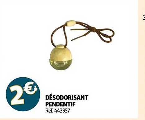 désodorisant pendentif