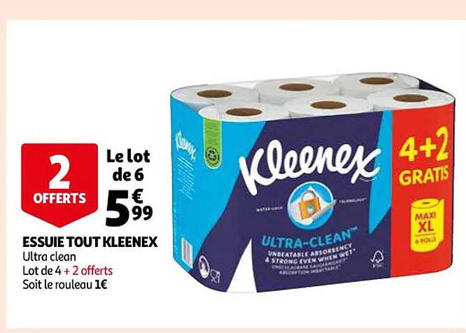 essuie tout kleenex
