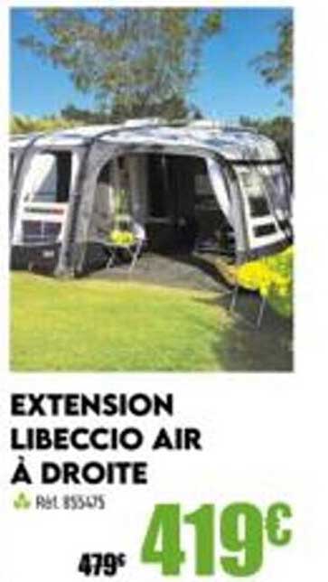extension libeccio air à droite