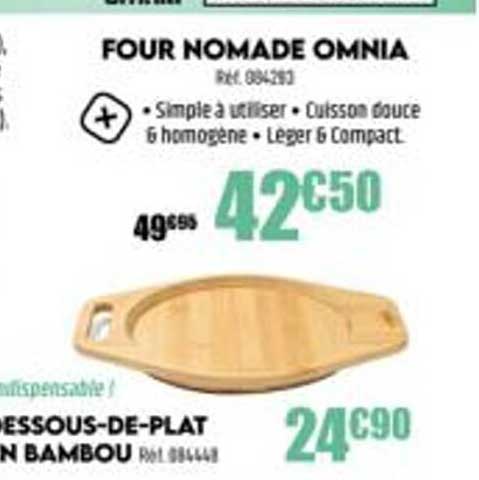 Four Nomade Omnia, Dessous-de-plat En Bambou