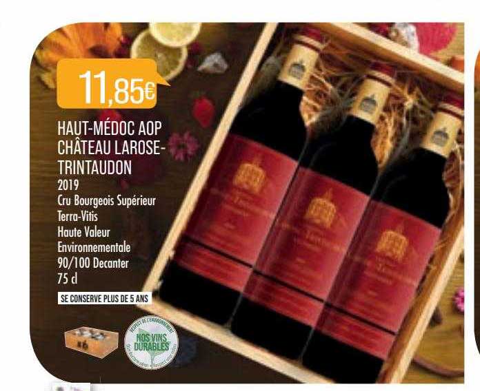 haut-médoc aop château larose-trintaudon 2019