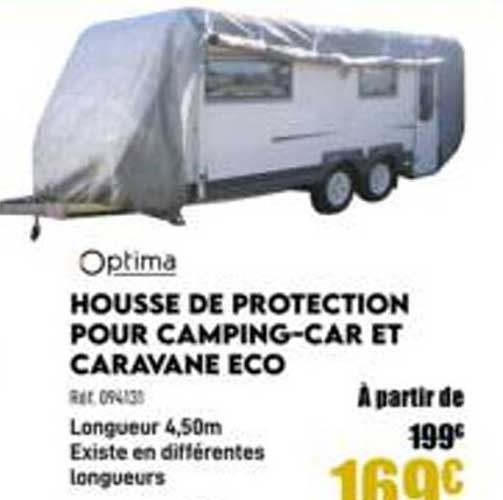 housse de protection pour camping-car et caravane eco optima