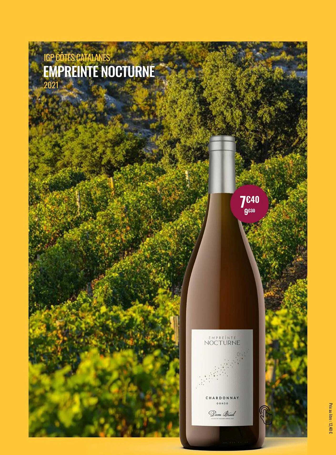 igp côtes catalanes empreinte nocturne 2021