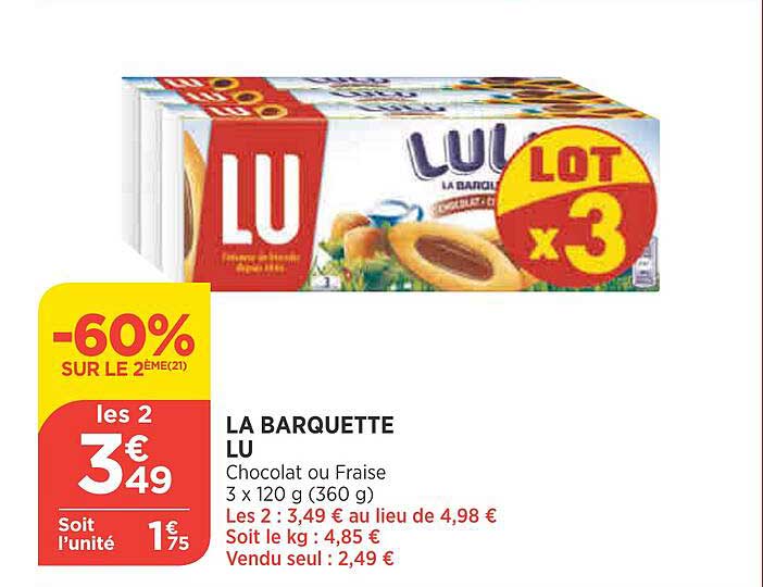 La Barquette Lu