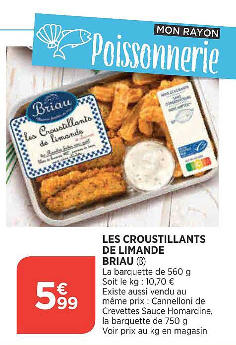 Les Croustillants De Limande Briau