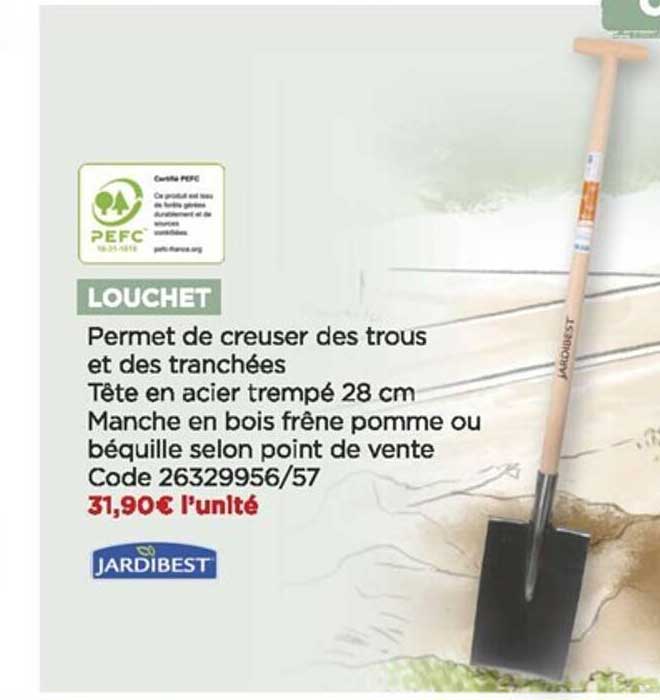 louchet jardibest