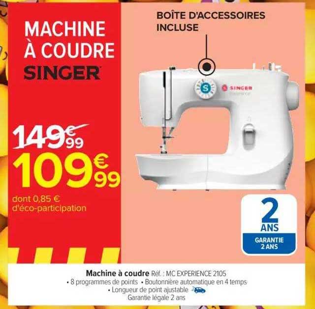 machine à coudre singer