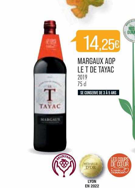 margaux aop le t de tayac 2019