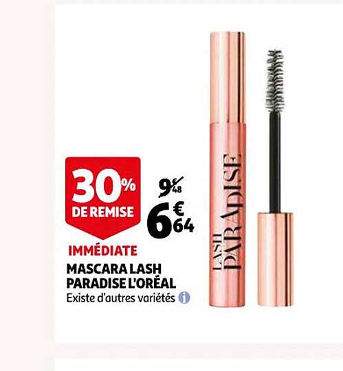 mascara lash paradise l'oréal