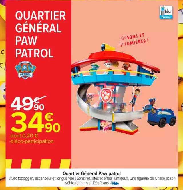 quartier général paw patrol