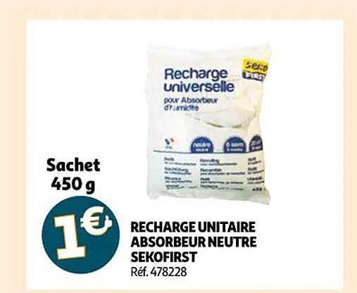 recharge unitaire absorbeur neutre sekofirst