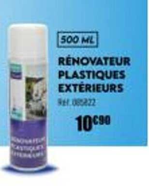 rénovateur plastiques extérieurs