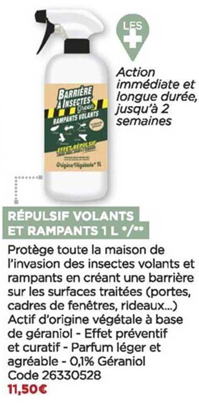 répulsif volants et rampants 1l