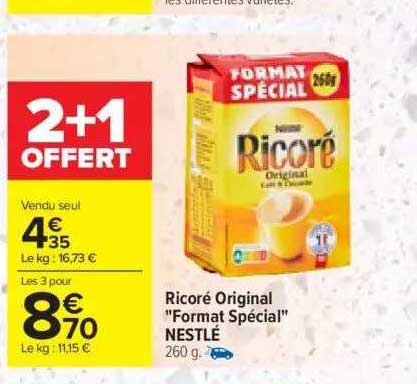 ricoré original "format spécial" nestlé