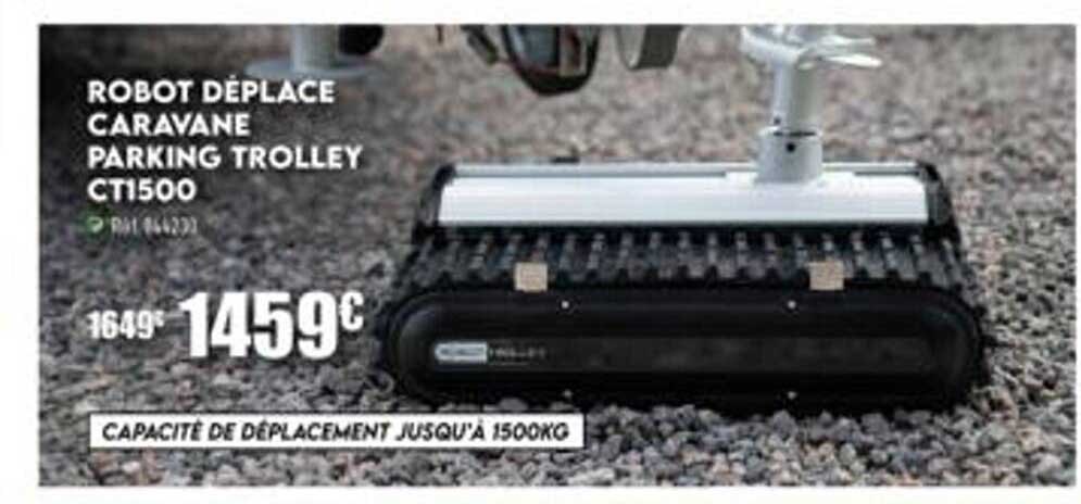 robot déplace caravane parking trolley ct1500