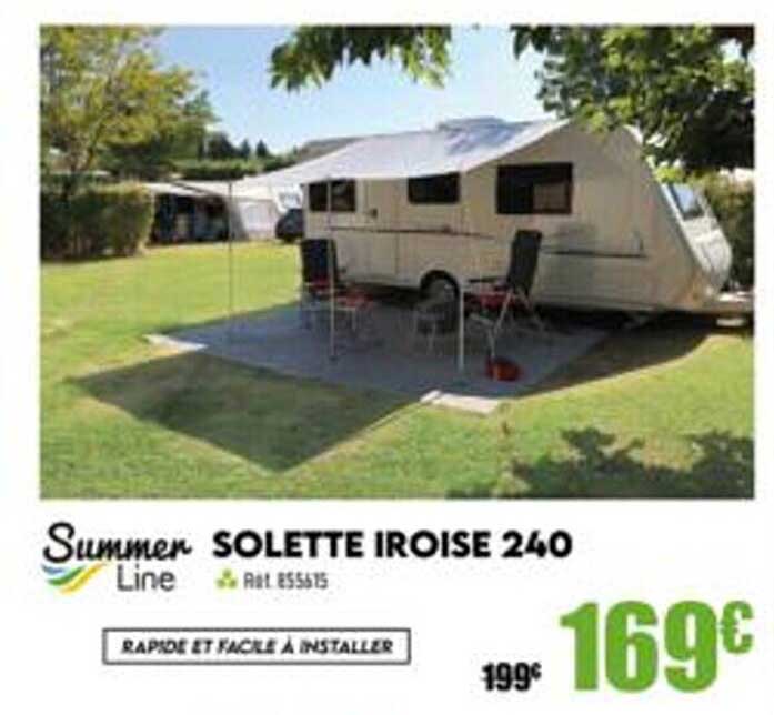 solette iroise 240 summer line