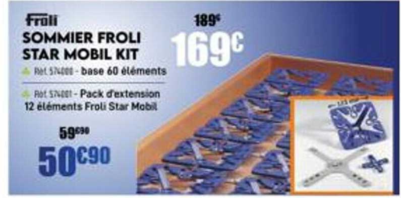 sommier froli star mobil kit