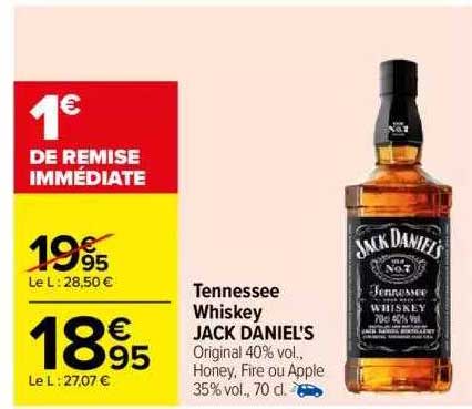 tennessee whiskey jack daniel's