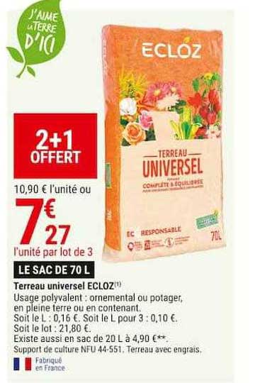 Terreau Universel Ecloz