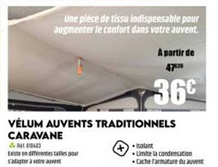 Vélum Auvents Traditionnels Caravane