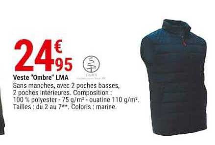 veste "ombre" lma