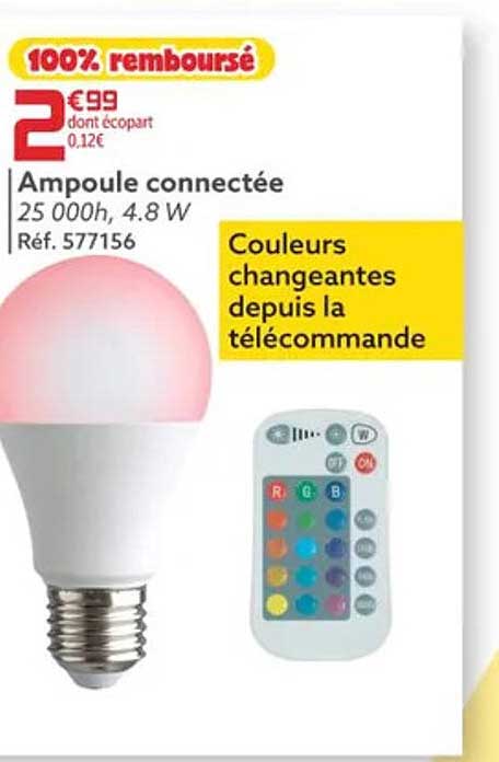 Ampoule Connectée