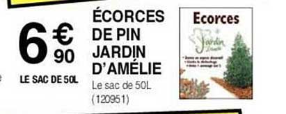 écorces De Pin Jardin D'amélie