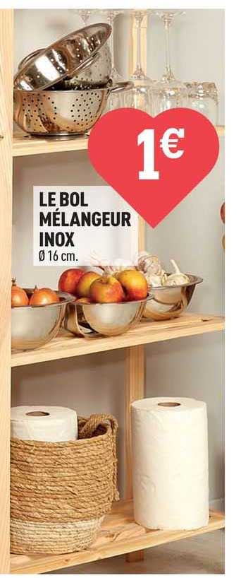Le Bol Mélangeur Inox