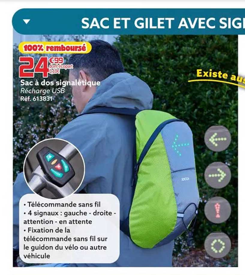Sac à Dos Signalétique