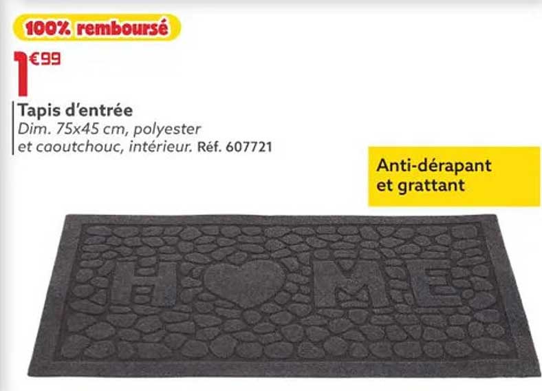 tapis d'entrée