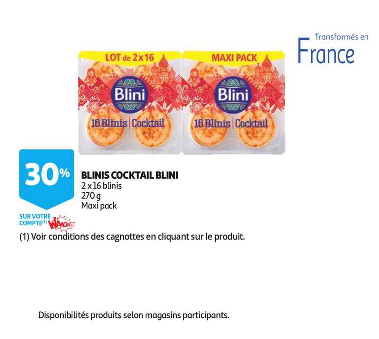 Blinis Cocktail Blini