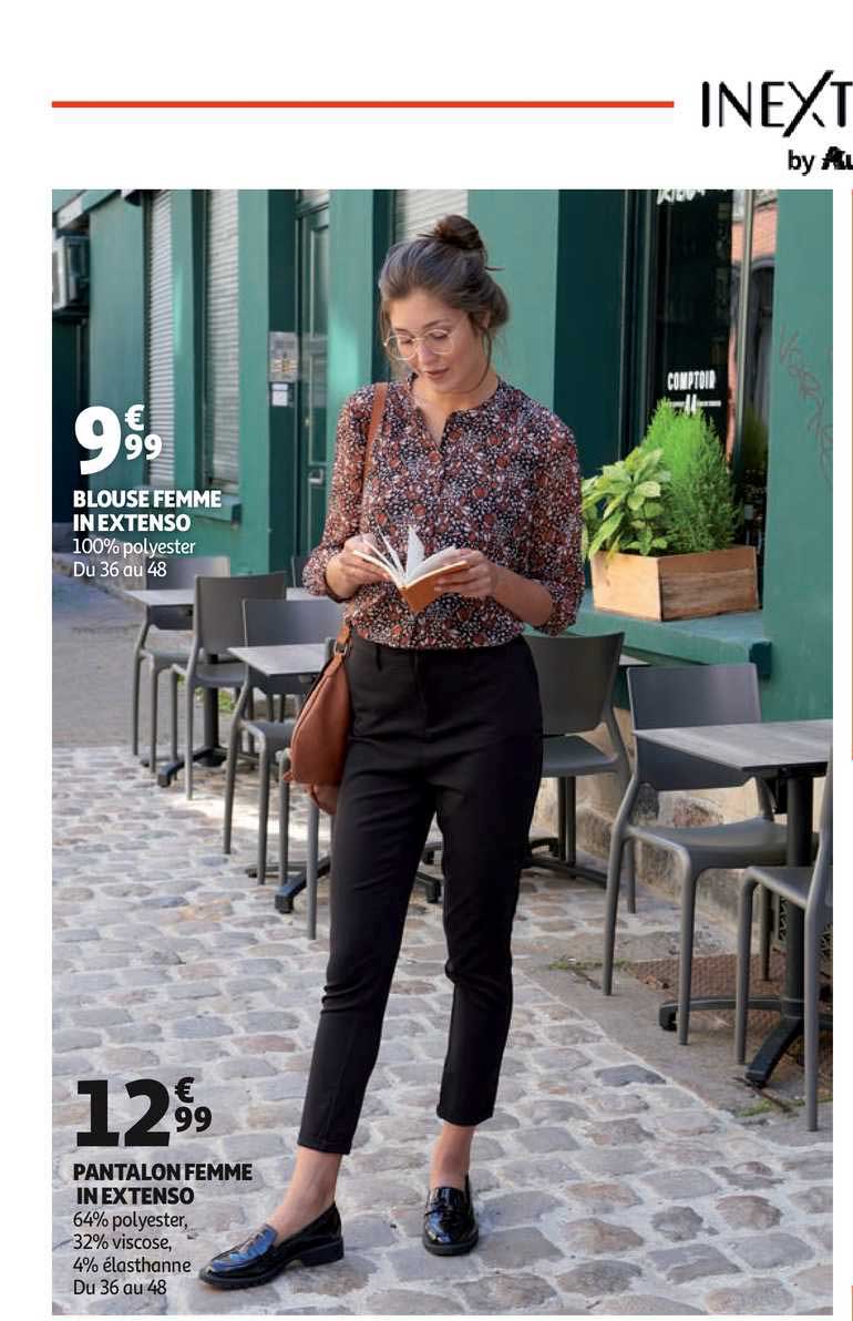 blouse femme in extenso pantalon femme in extenso