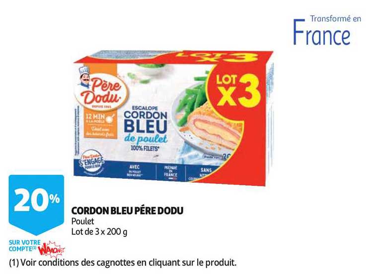 cordon bleu père dodu